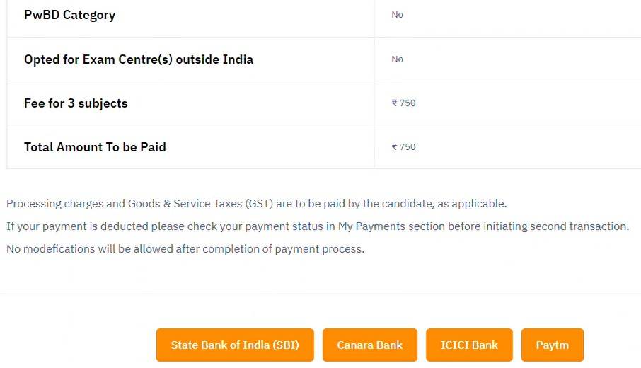 Cards and UPI and complete the payment process