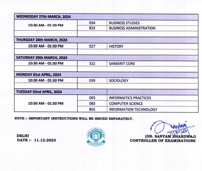CBSE Class 12 Date Sheet 2024, CBSE Class 12 Date Sheet PDF, CBSE Class 12th Date Sheet 2024, CBSE Class 12 Board Exam Date Sheet 2024, How to Download the CBSE Class 12 Date Sheet 2024, CBSE Date Sheet 2024 Class 12, CBSE Class 12 Date Sheet 2024 for Practical Exams, CBSE 12th Exam Date Sheet 2024