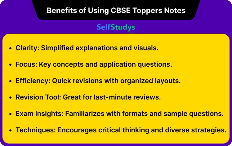 CBSE Toppers Notes Class 12th PDF