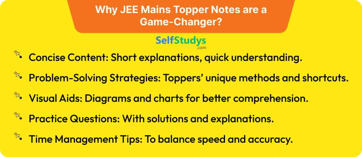 JEE mains topper maths notes​ 