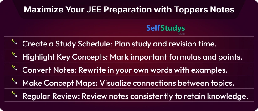 IIT JEE toppers handwritten notes pdf​