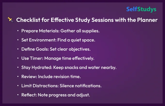 study planner pdf free download​