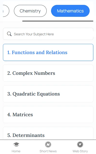 Maths JEE formula sheet​