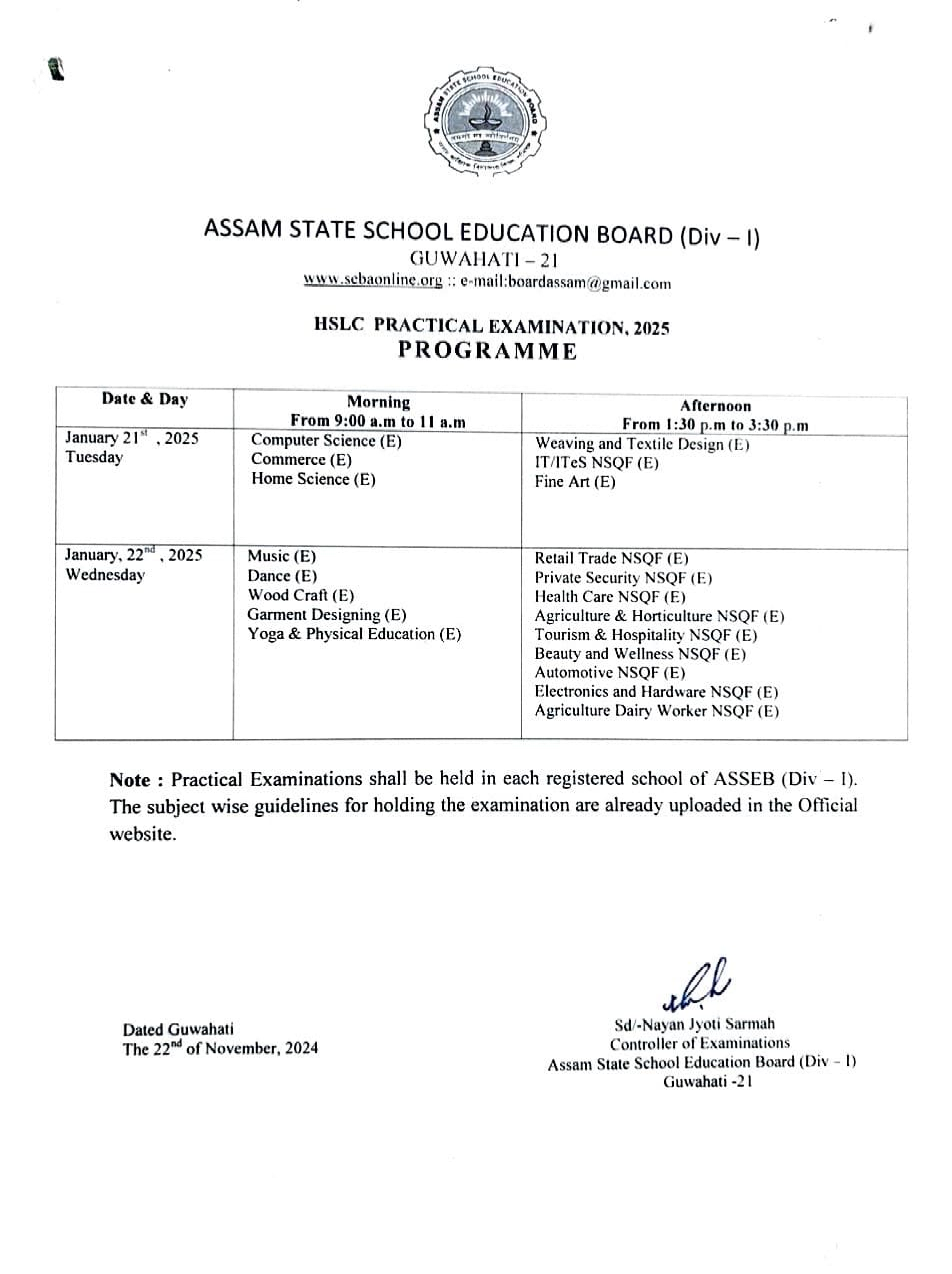 Assam HSLC Exam Routine 2025, Assam HSLC Exam Routine,  Assam HSLC Exam Routine PDF, Assam HSLC Exam Routine PDF Download, hslc exam routine 2025 assam