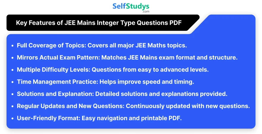 Chemistry JEE integer type questions​ 
