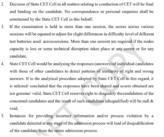 MAH CET mock test free online