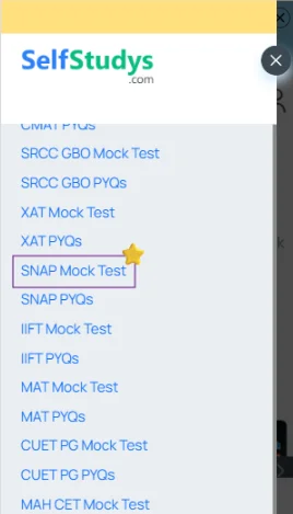 SNAP free mock test