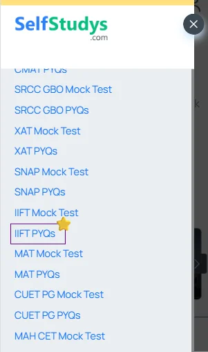 IIFT previous year question paper with solutions