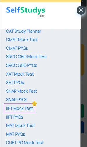 IIFT exam mock test