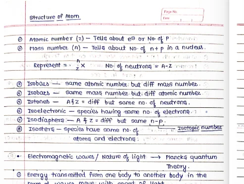 NEET Toppers Notes​ for Chemistry