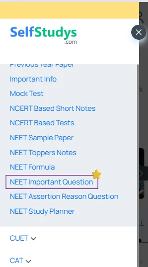 Physics important questions for NEET