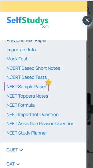 NEET sample paper 2024 PDF download with solution​