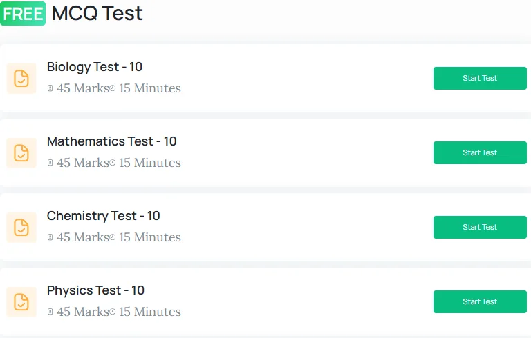 NEST mock test