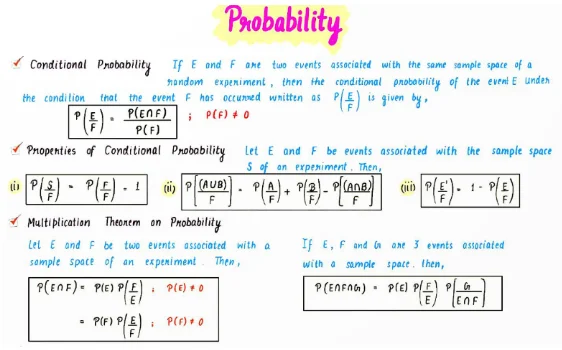  Probability Formulas