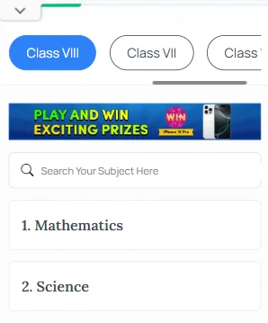 CBSE class 8 Maths formulas PDF