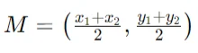 Midpoint Formula