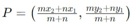 Section Formula