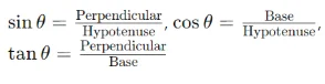 Trigonometric Ratios