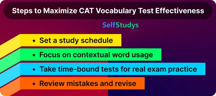 CAT English Vocabulary test with answers PDF Download