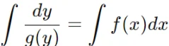 Solution Using Separation of Variables