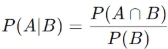 Conditional Probability