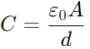 Capacitance of Parallel Plate Capacitor