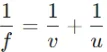 Mirror Formula