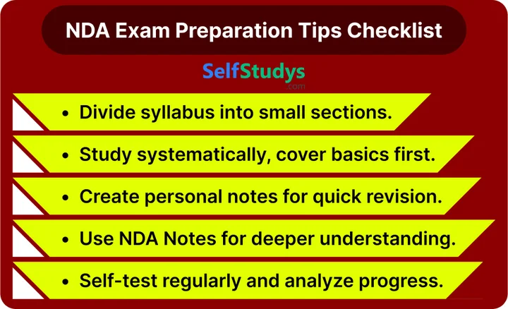 NDA Exam Preparation Notes