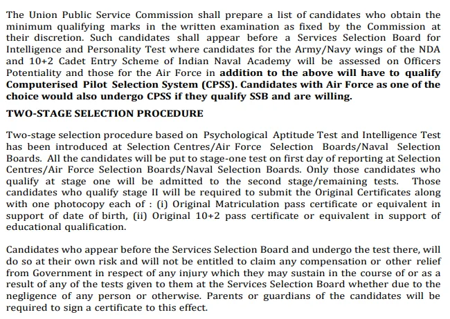 NDA Previous Year Question Paper