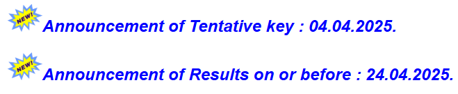 TANCET 2025 Answer Key