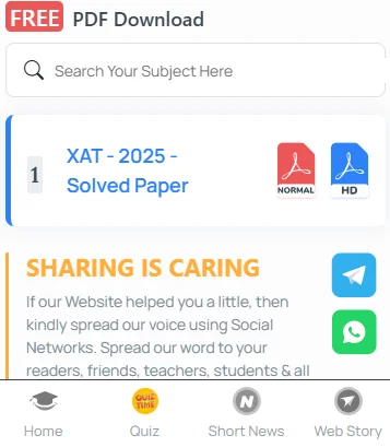 XAT previous year solved question paper