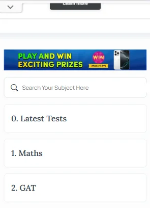 NDA Maths mock test online 2025