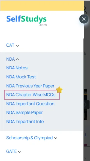 NDA Static GK practice test free