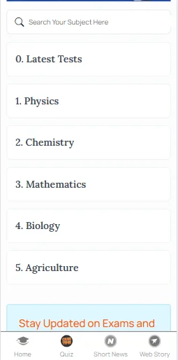 ICAR AIEEA UG free online mock test