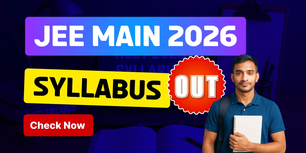 JEE Mains Syllabus 2026