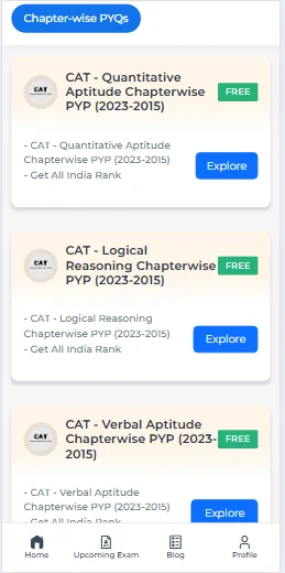 CAT Quantitative previous year CAT question paper