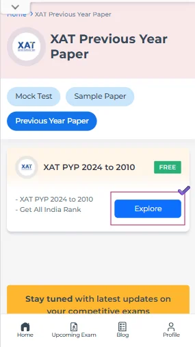 XAT question paper 2024 to 2010