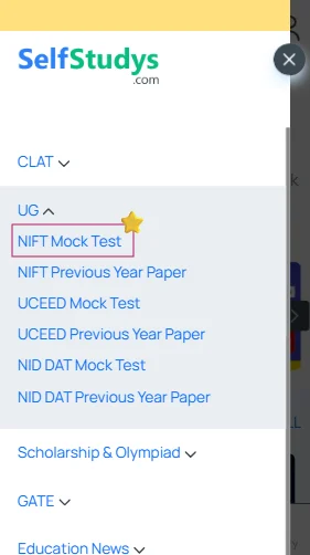 free NIFT mock test​