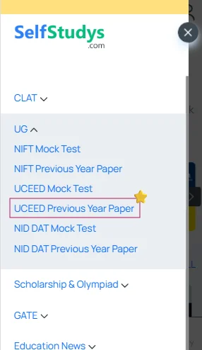 UCEED previous year question papers with solutions PDF