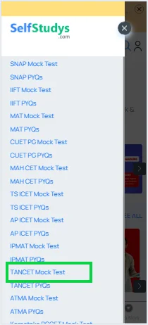 TANCET MBA online mock test