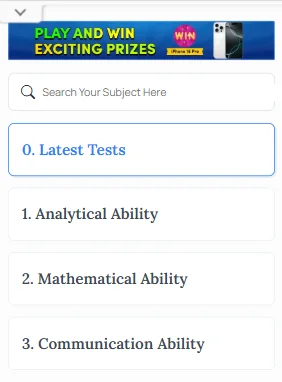TG ICET exam mock test