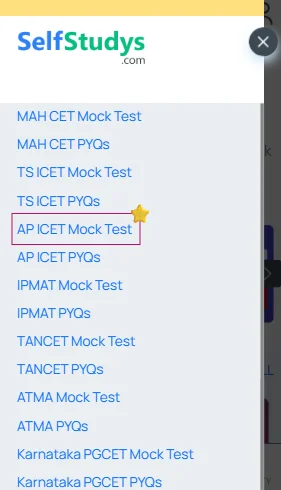 AP ICET free mock test​-