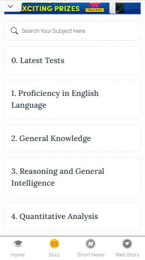 Karnataka PGCET free mock test online​