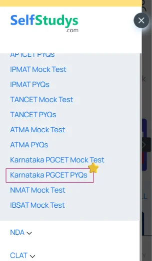 Karnataka PGCET previous year question papers