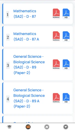 Telangana class 9 previous year question papers with solutions PDF download
