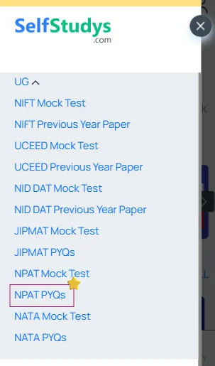 NMIMS NPAT previous year question papers