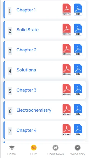 NCERT Class 12 Chemistry solutions chapter-wise
