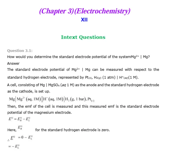 Chapter 1 solid state