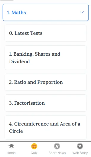 online ICSE mock test for Class 10