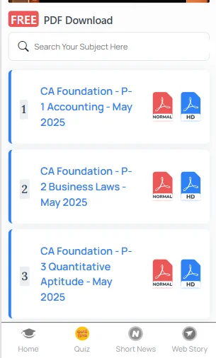 CA Foundation previous question paper